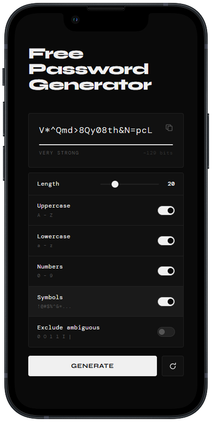 Free Password Generator gallery image