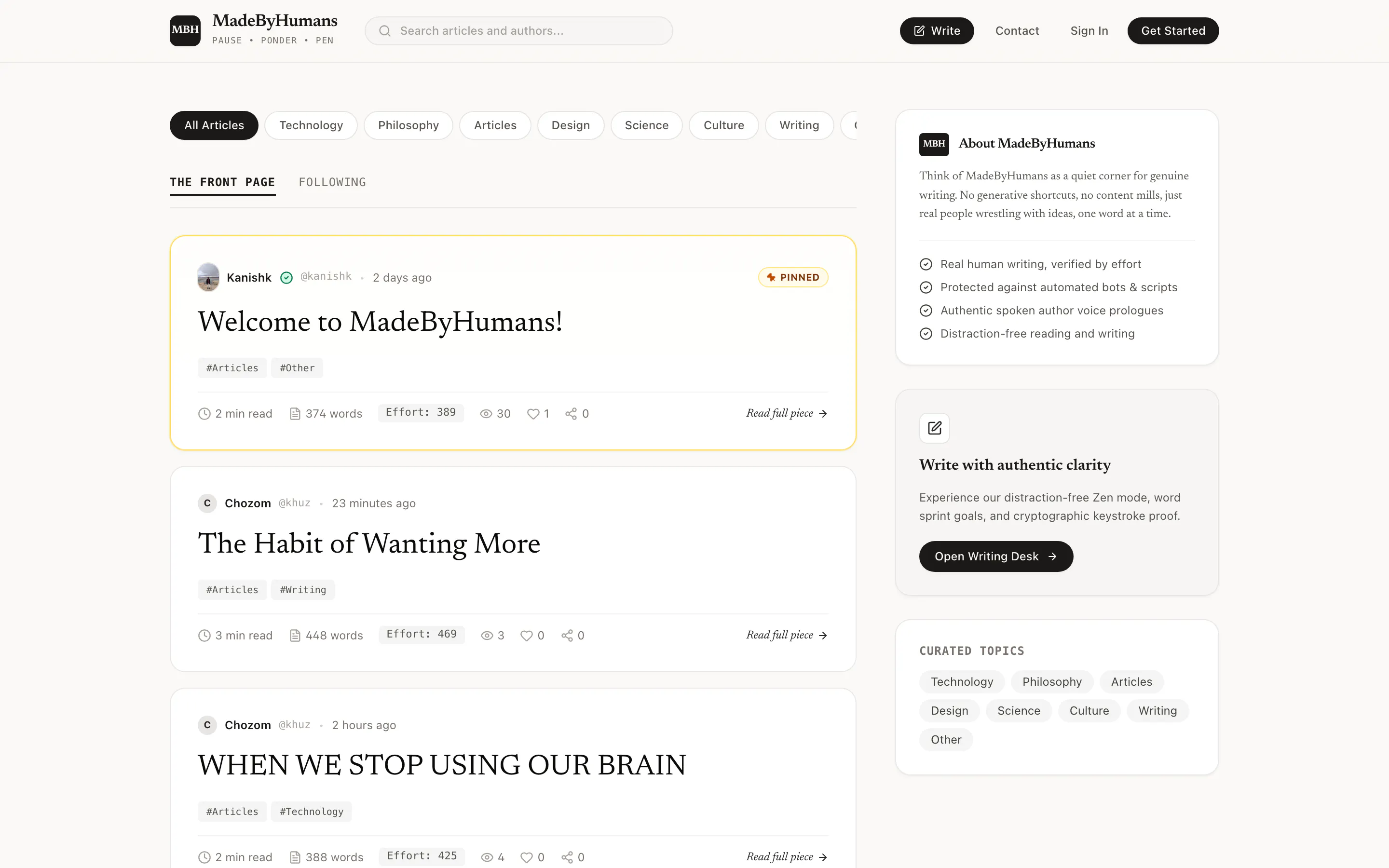 MadeByHumans gallery image