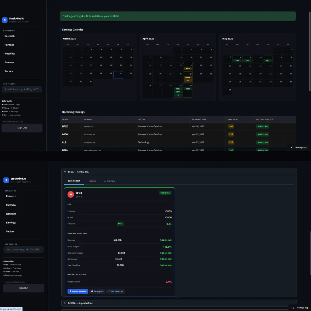 StockMind AI gallery image
