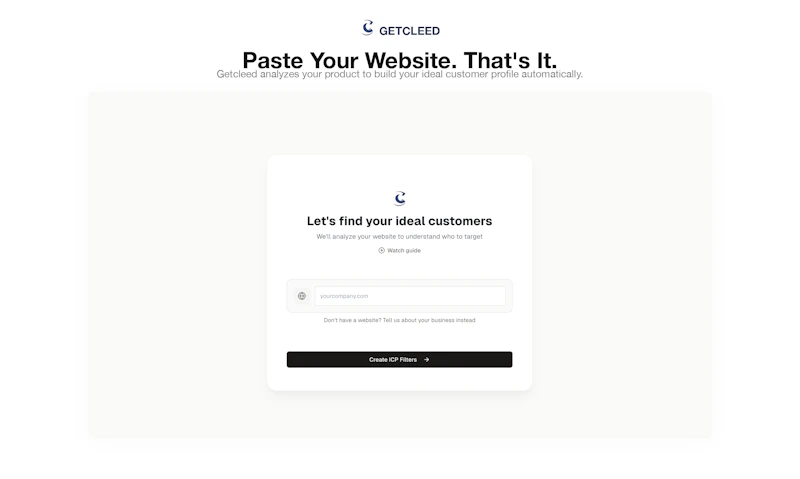 Getcleed screenshot 2