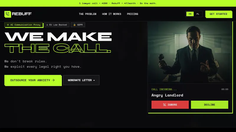 Rebuff screenshot 1