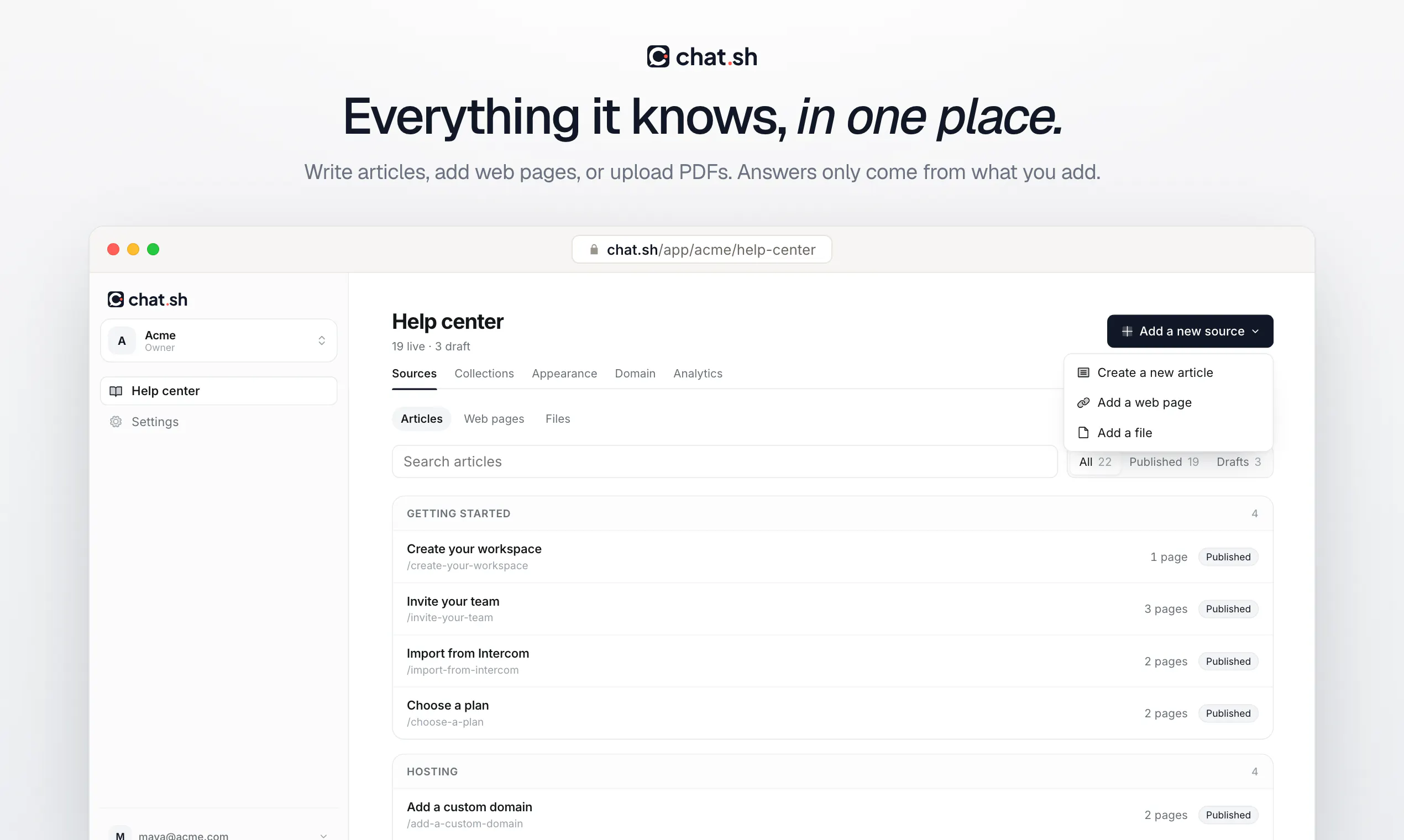 Chat.sh gallery image
