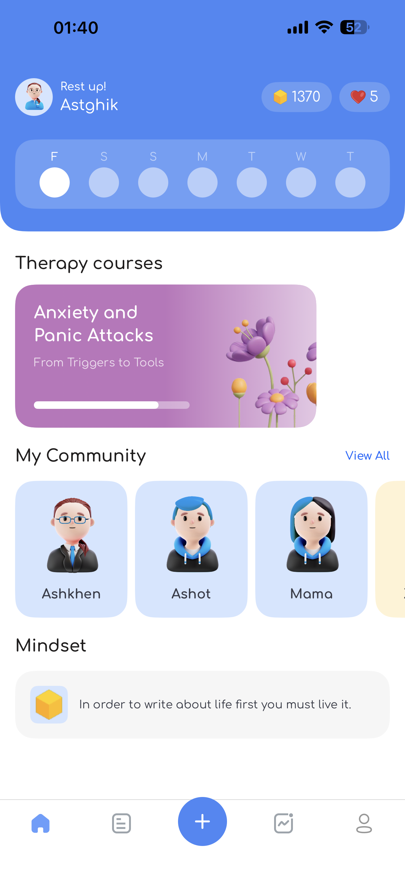 Média Cours de santé mentale gamifiés - Comme Duolingo, mais pour votre esprit et vos émotions 1