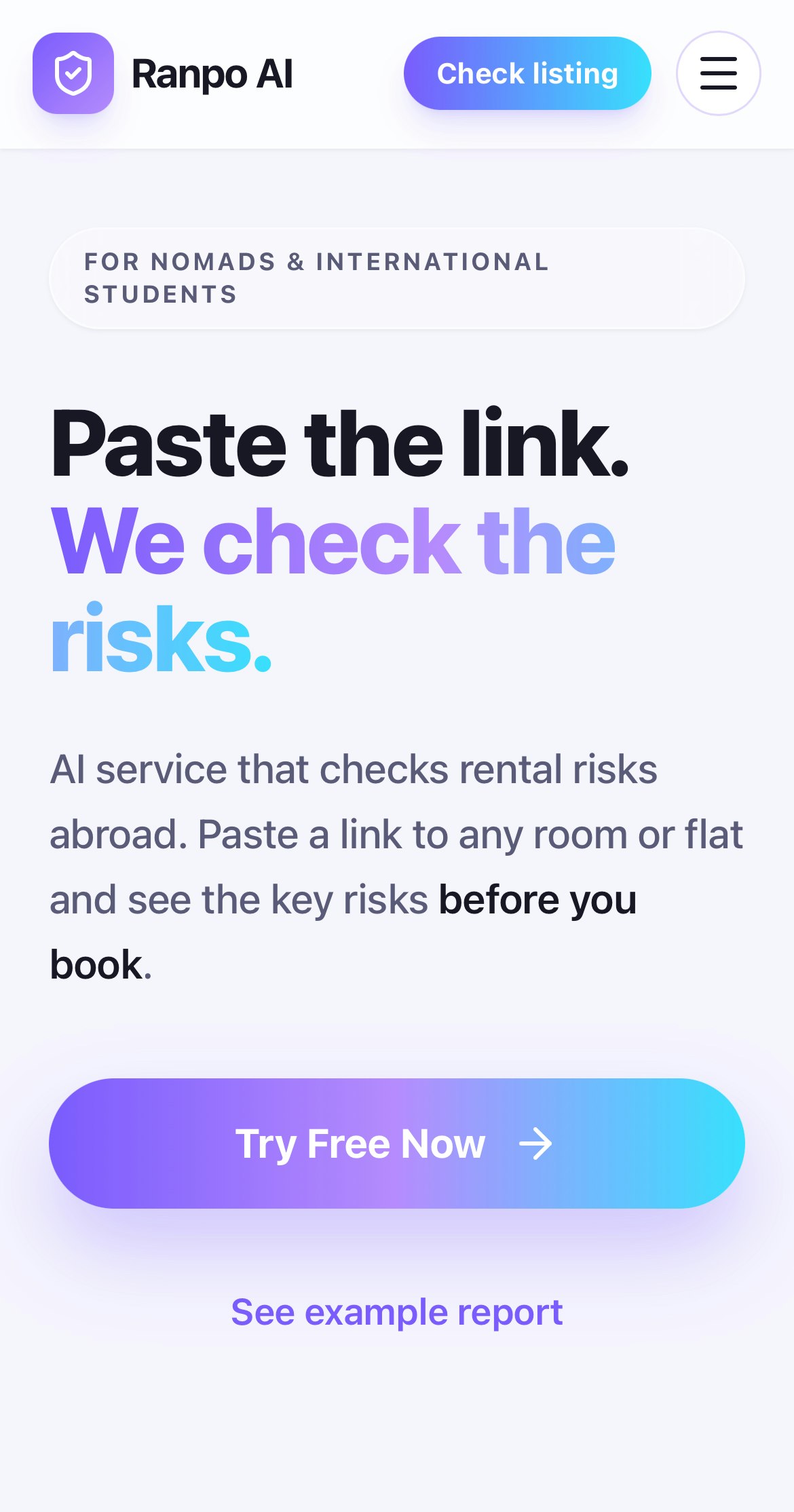 Ranpo AI - Main product screenshot demonstrating key features and user interface