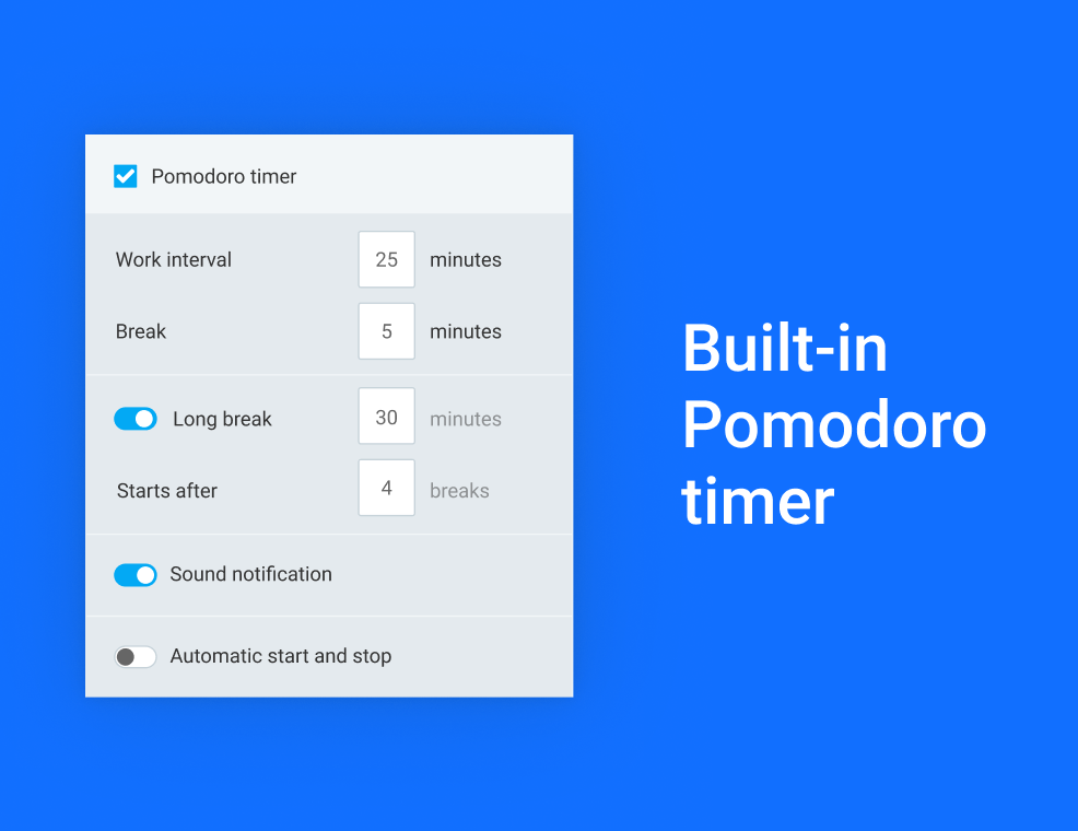 Clockify Extension gallery image