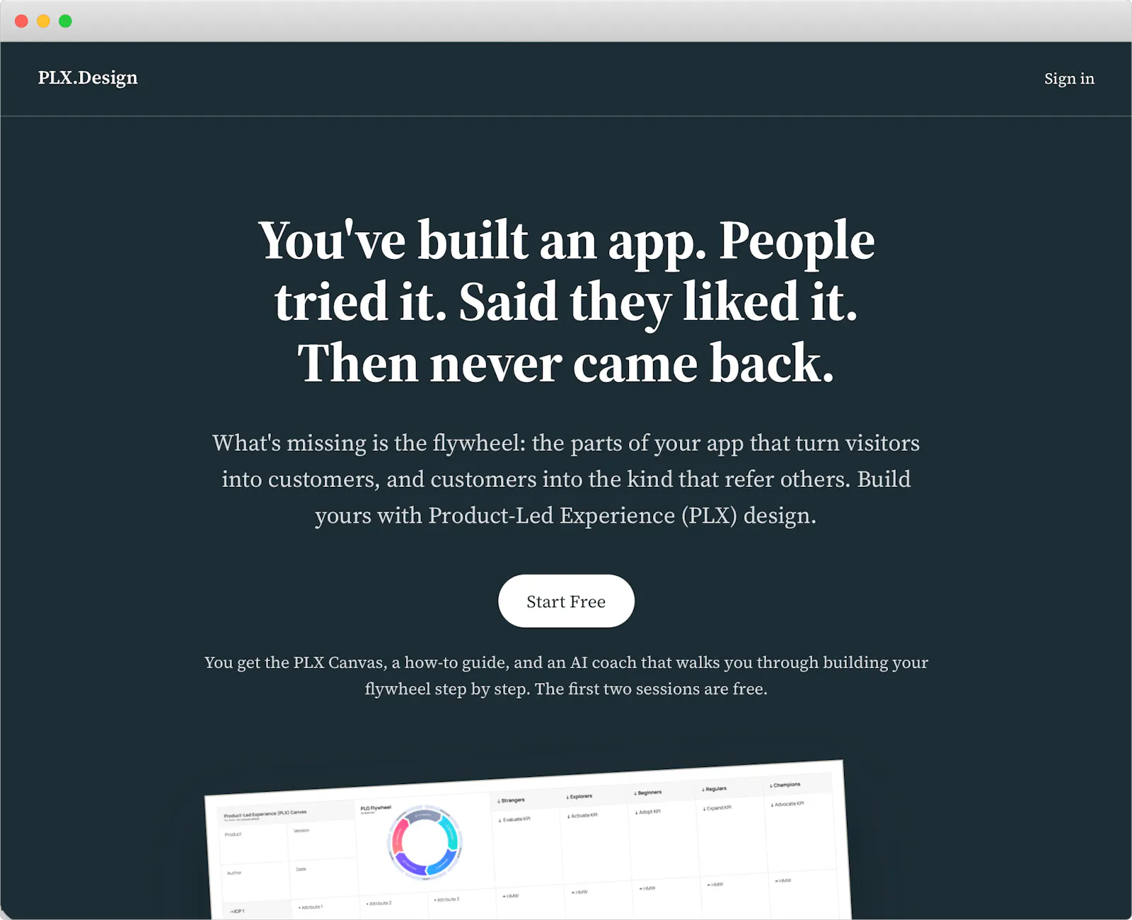 Product-Led Experience  screenshot 2