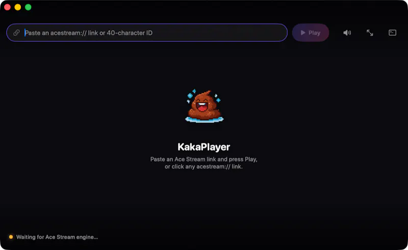 KakaPlayer — Ace Stream on a Mac screenshot 2