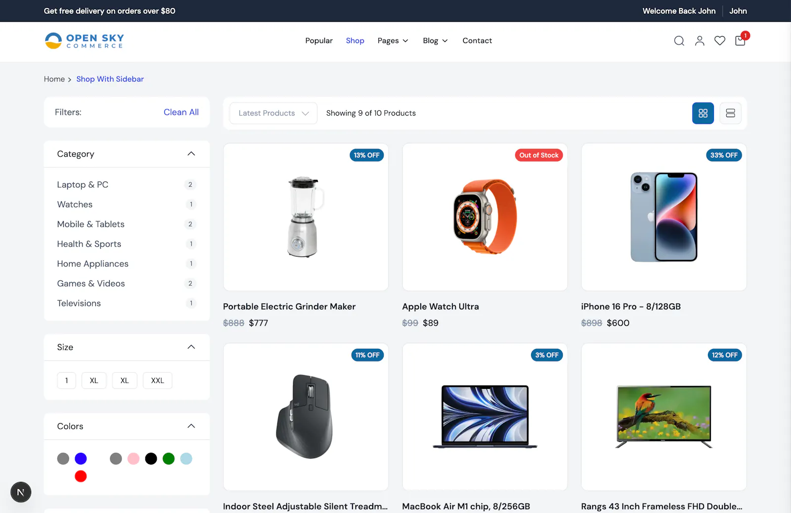 Open Sky Commerce screenshot 8