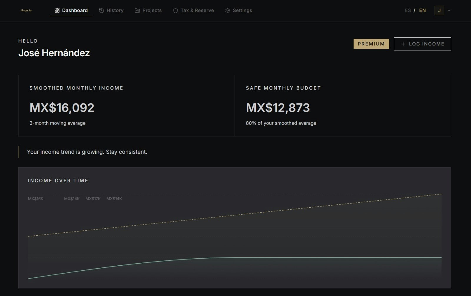 Financia by SilqApps - Screenshot 3 showing product features and functionality