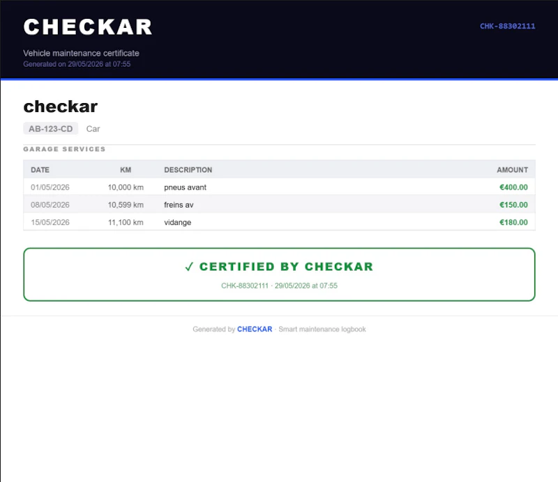 CHECKAR screenshot 11