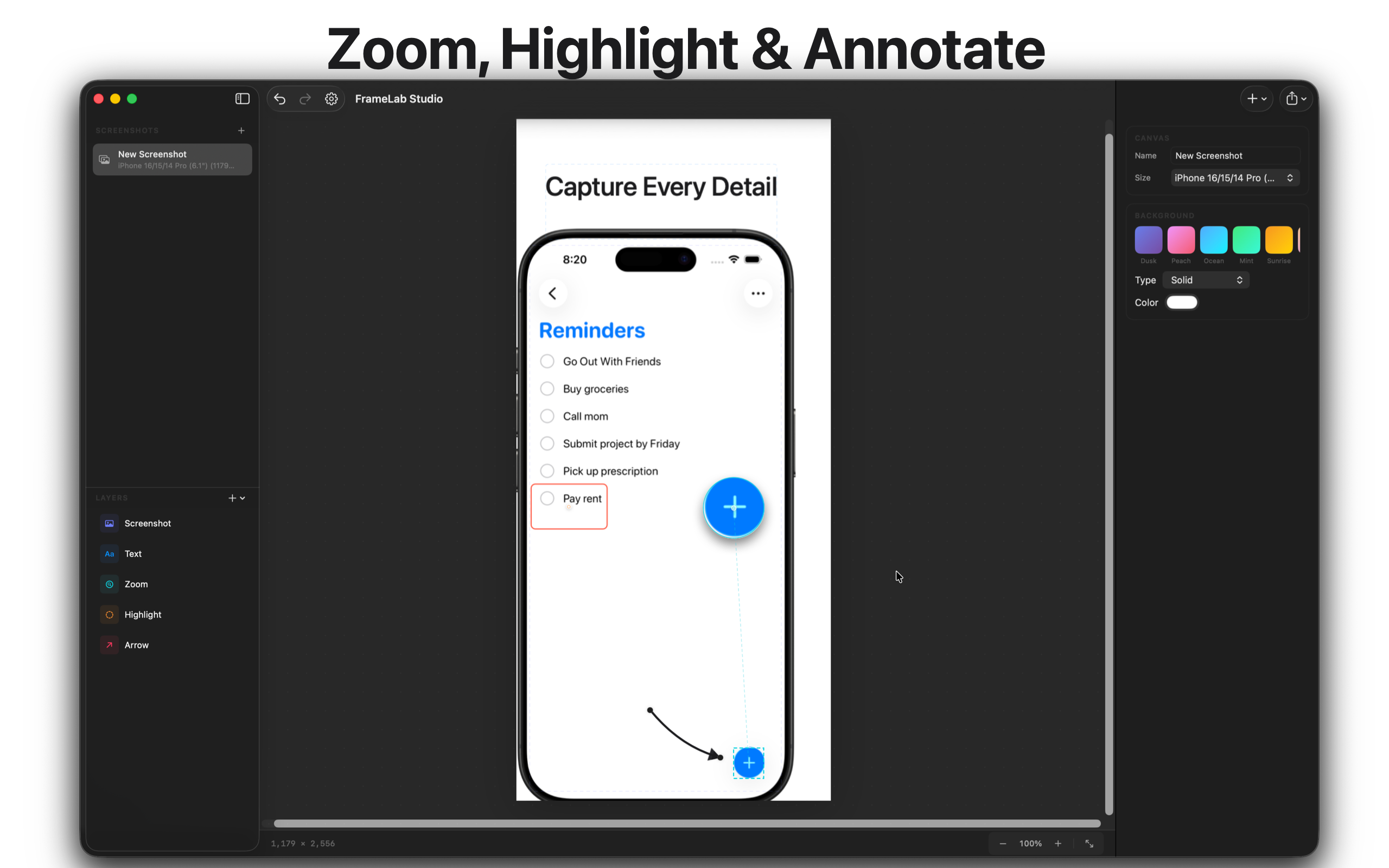FrameLab Studio: App Store Screenshots gallery image