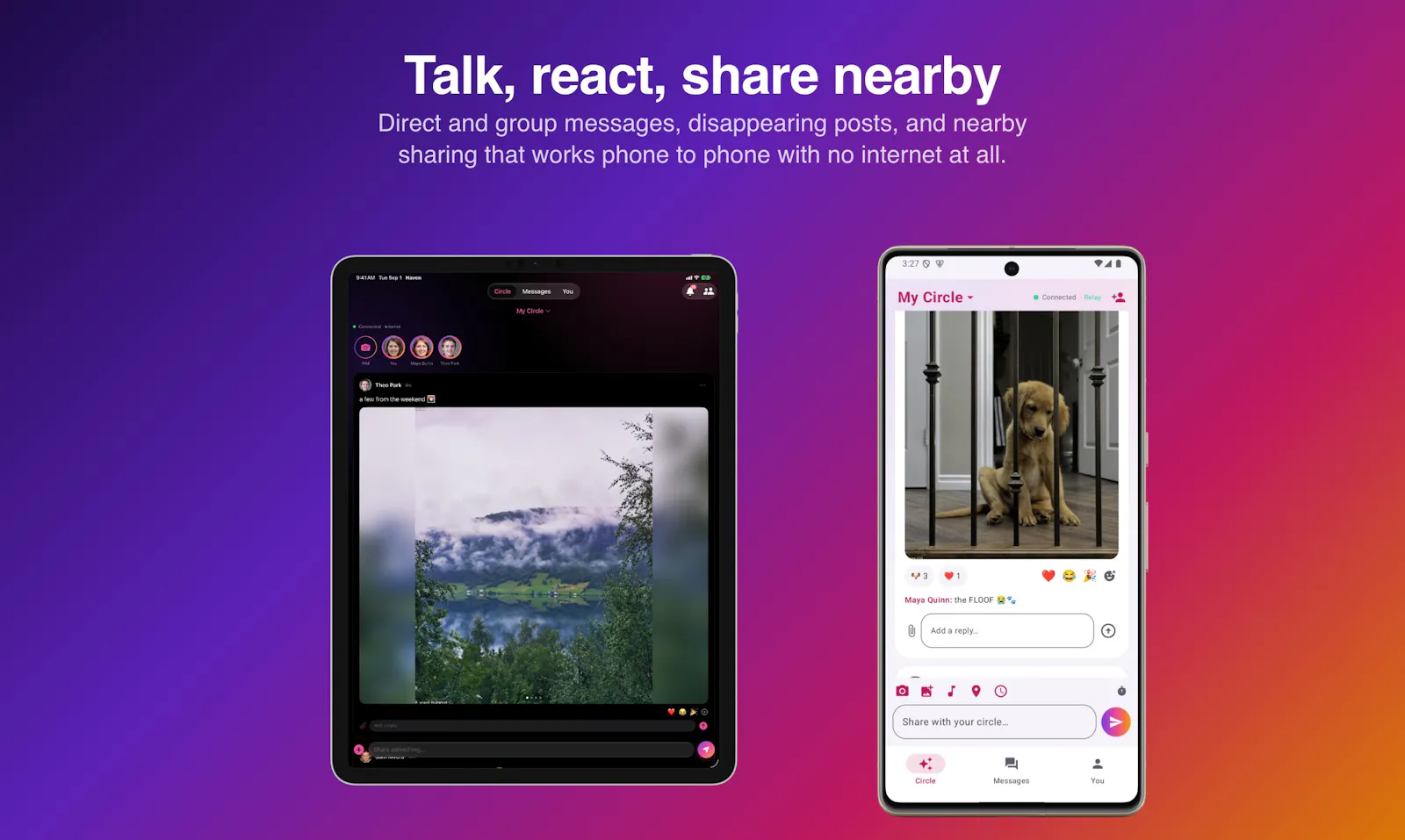 Haven Private Circles screenshot 6