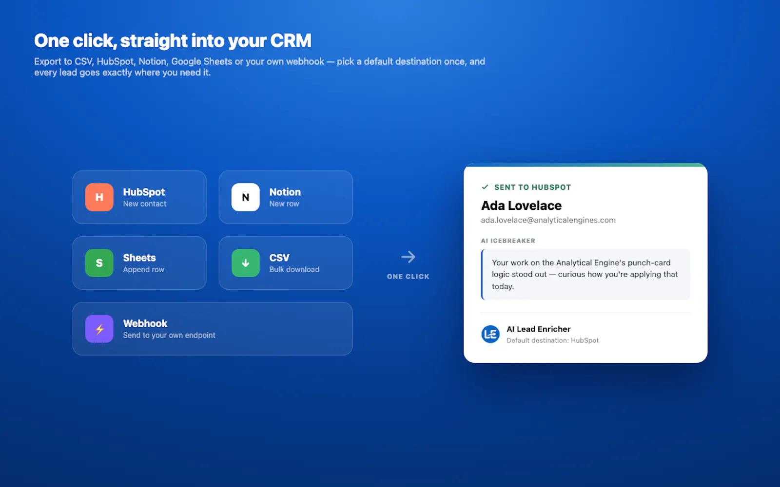 AI Lead Enricher & Job Match screenshot 6