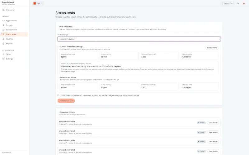 Super Pentest screenshot 2