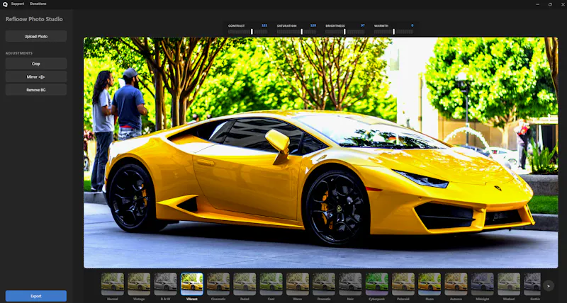 Refloow Photo Studio screenshot 1