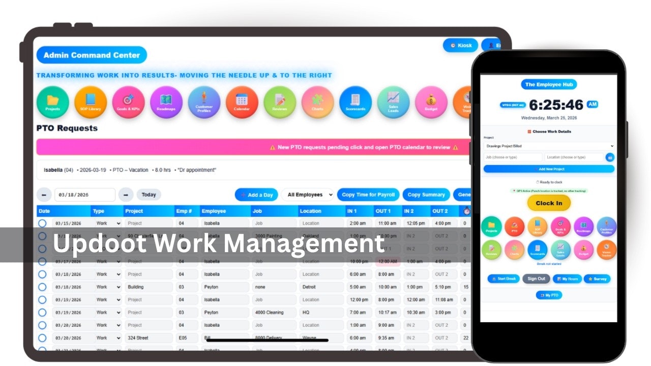 Updoot Work Management Software gallery image