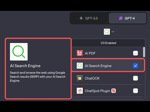 AI Search Engine ChatGPT Plugin gallery image