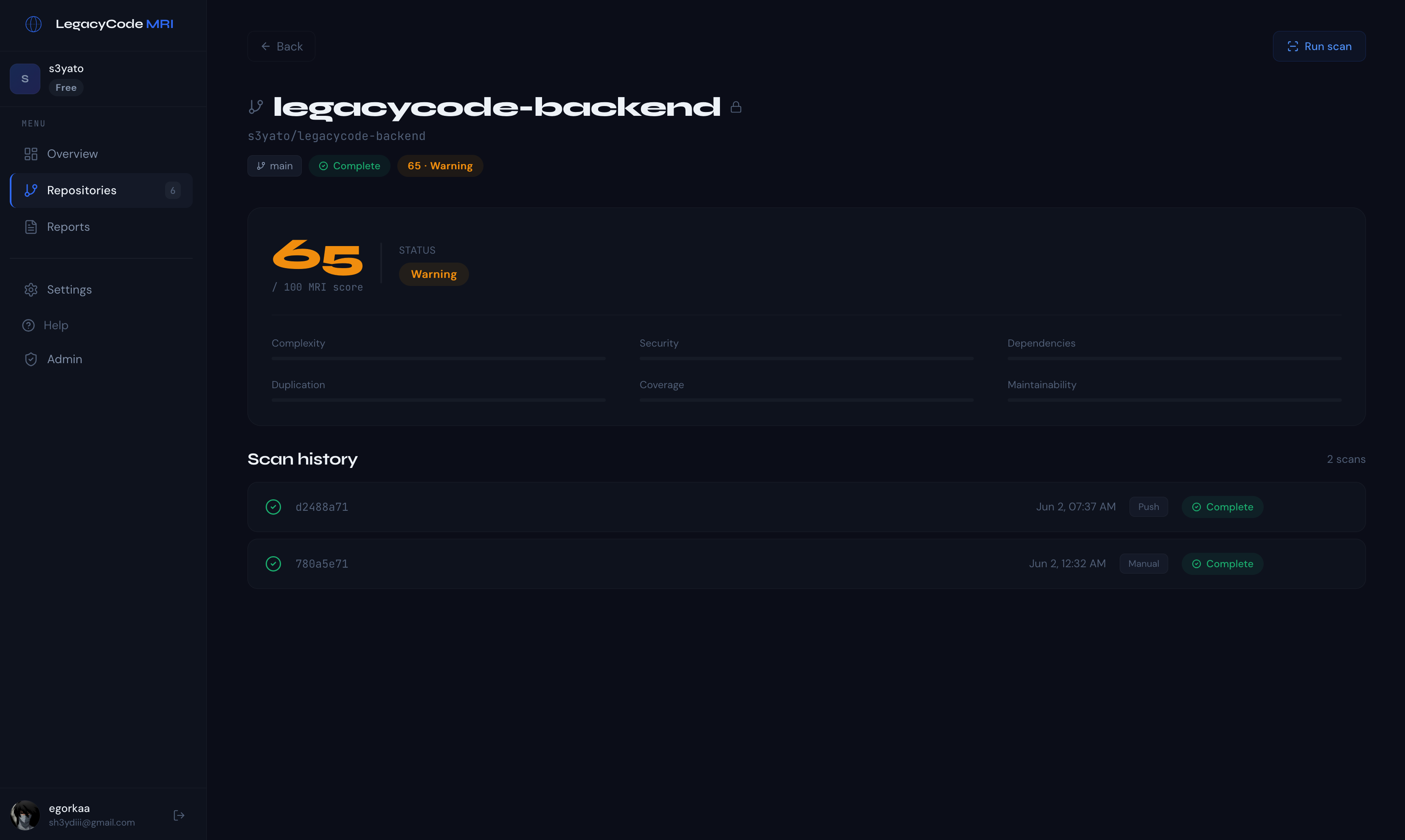 LegacyCode MRI gallery image