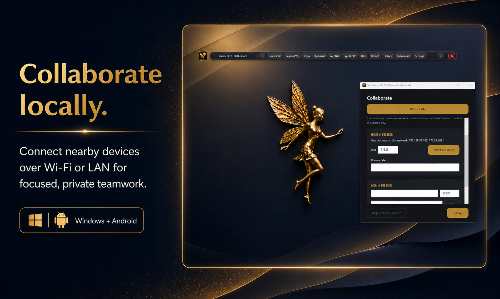 Snowfairy AI OS Pen gallery image