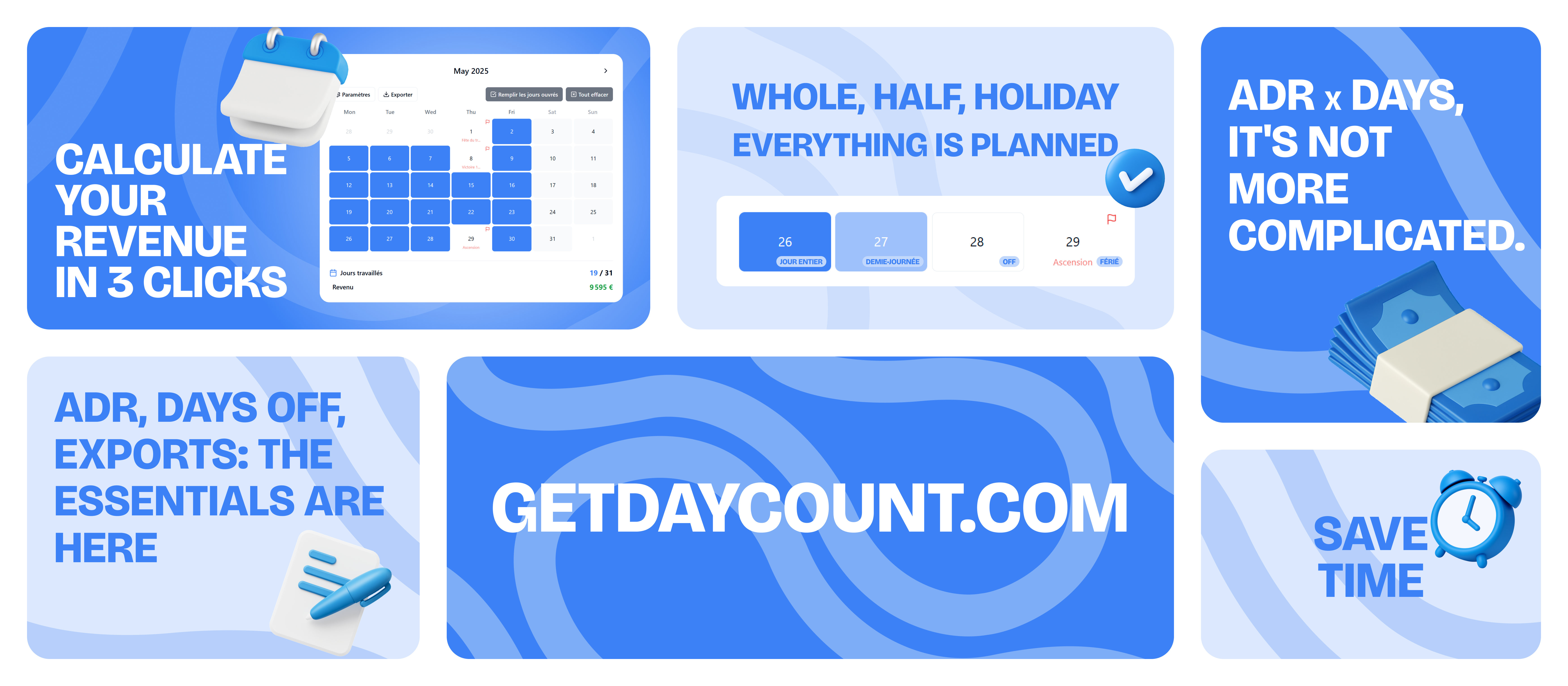 وسائط Daycount - تتبع يوم بسيط للمستقلين 1