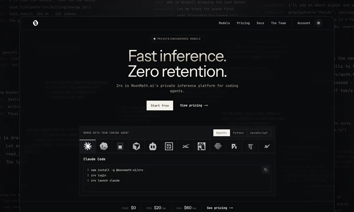 Zro: Uncensored Security Models