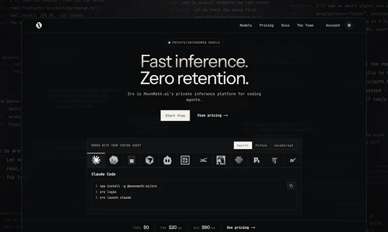 Zro: Uncensored Security Models screenshot 2