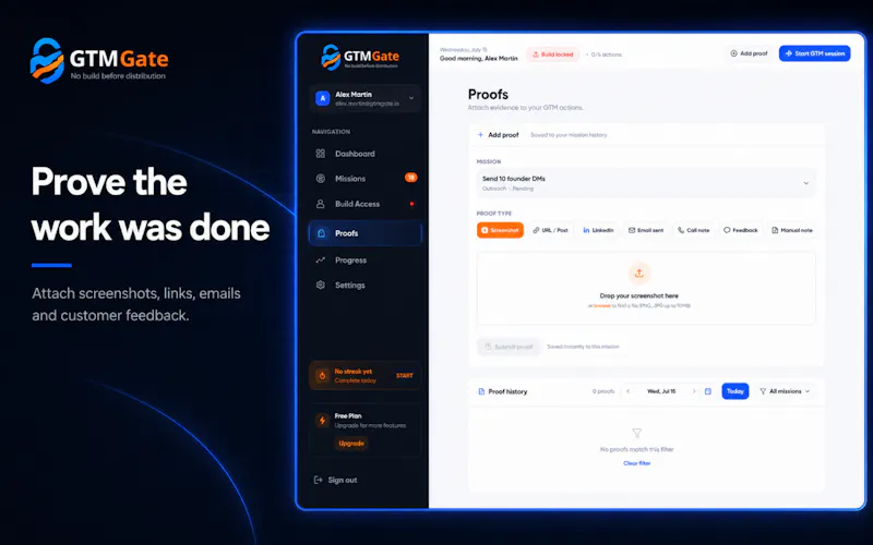 GTM Gate screenshot 5