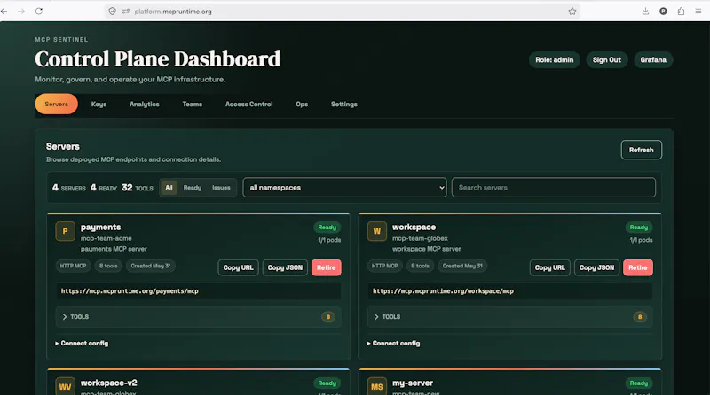 MCP Runtime screenshot 8