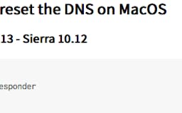 Flush DNS on Mac media 1