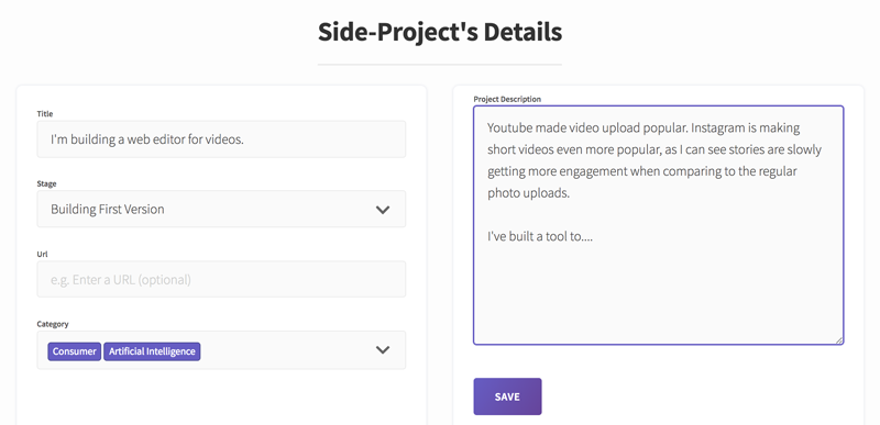 Sidemake gallery image