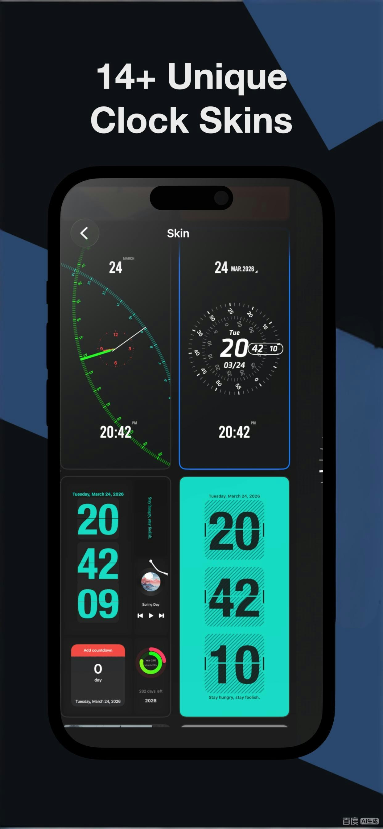 Clock X - Flip Clock & Focus gallery image