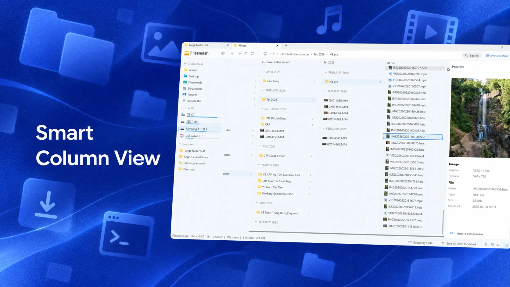 Filesmash Fast file manager for Windows gallery image