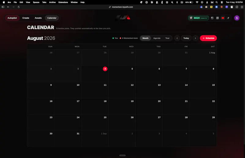 Momentum screenshot 4