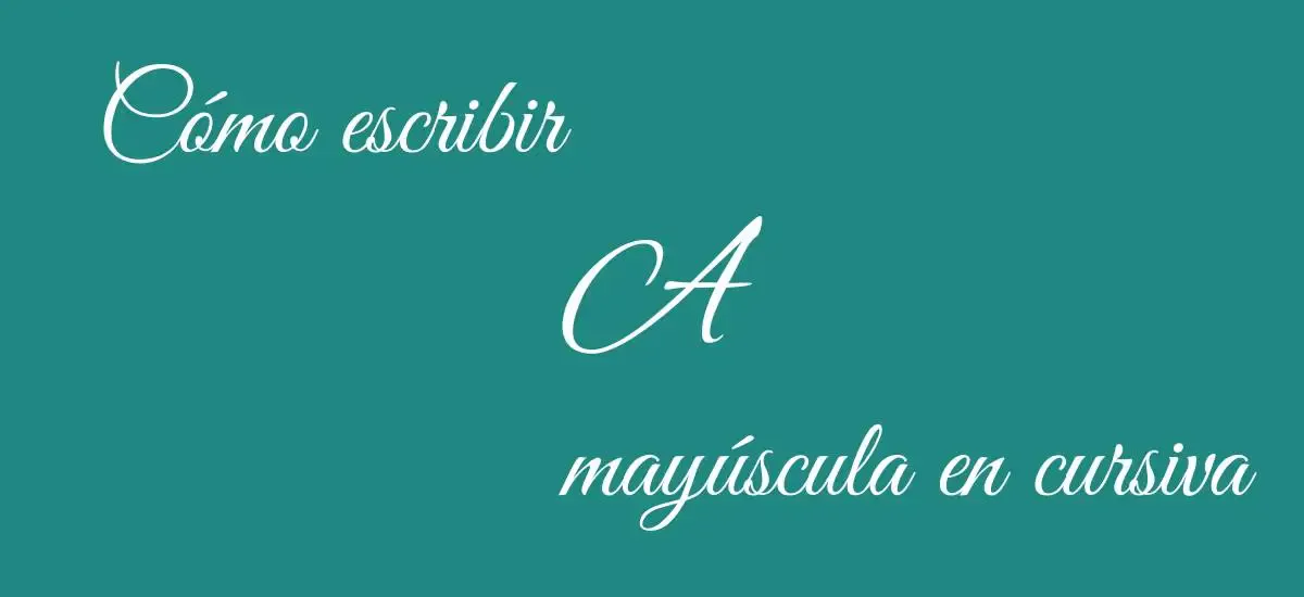 Letras Cursivas 제품 배너