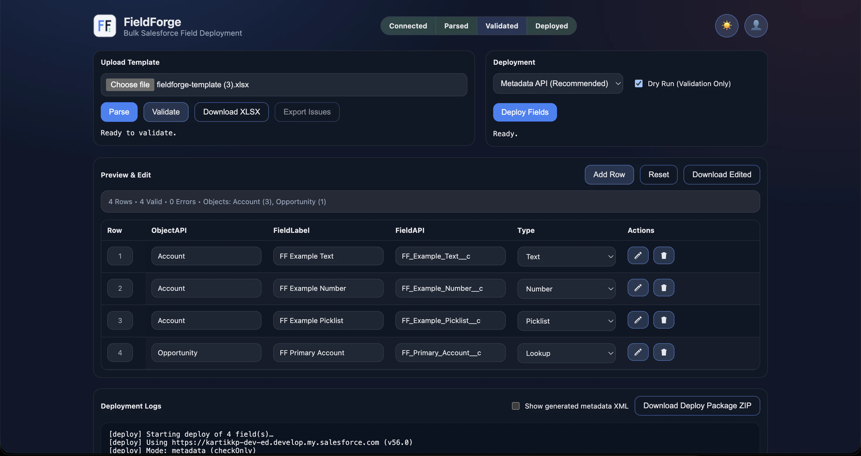 FieldForge for Salesforce screenshot 5