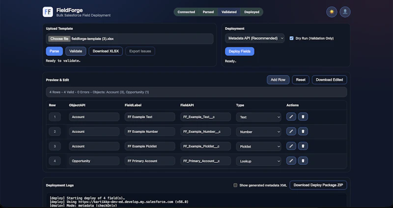 FieldForge for Salesforce screenshot 5