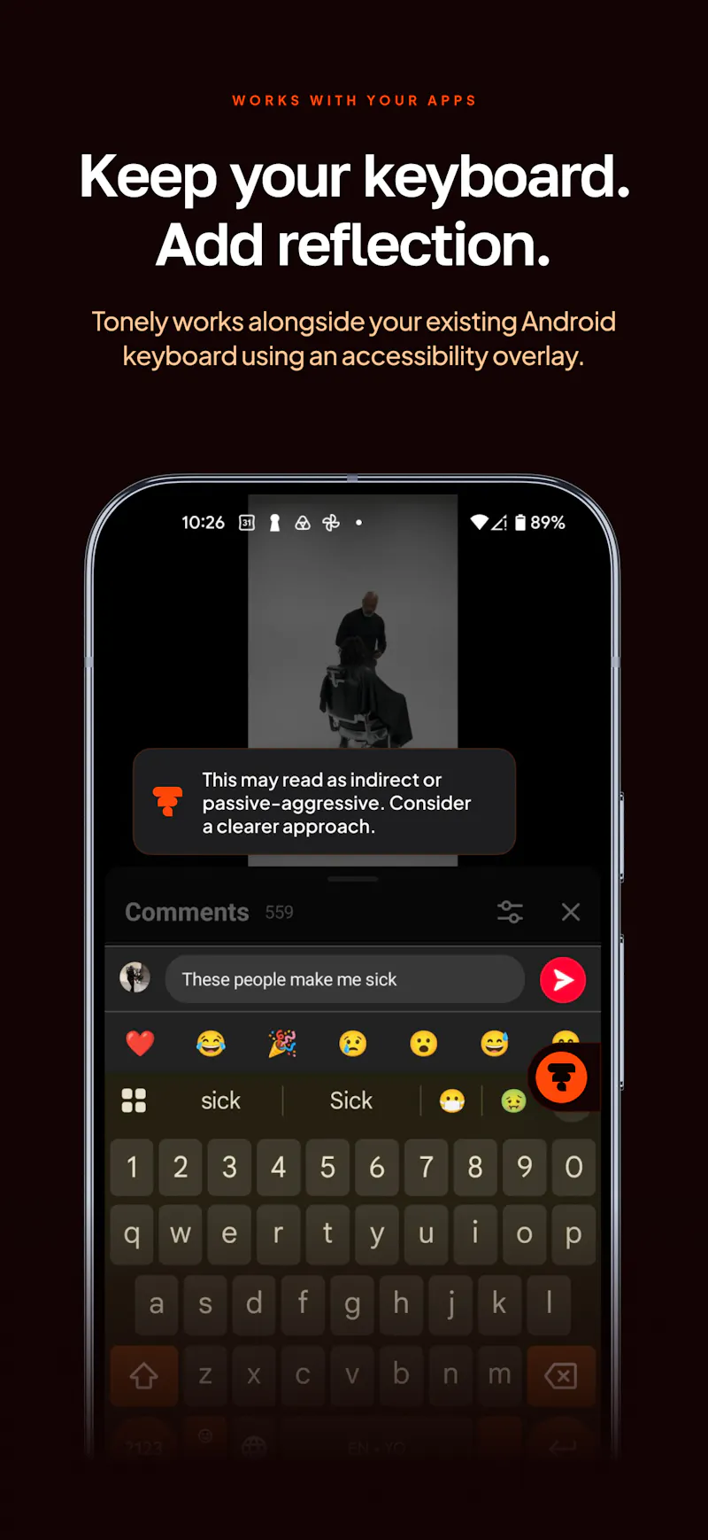 Tonely AI screenshot 1