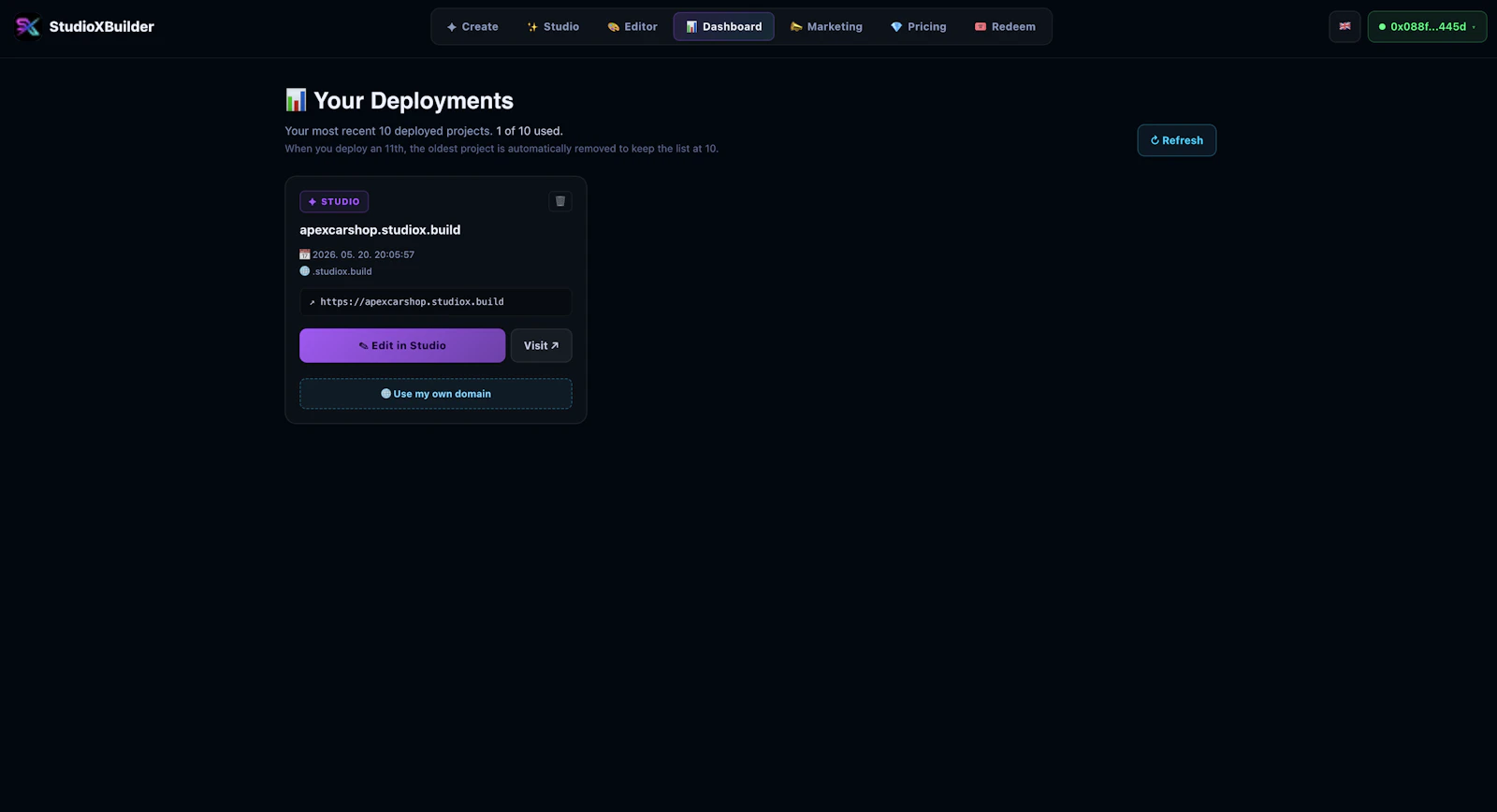StudioXBuilder screenshot 15