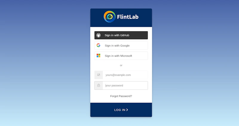 FlintLab Sirius Platform screenshot 3
