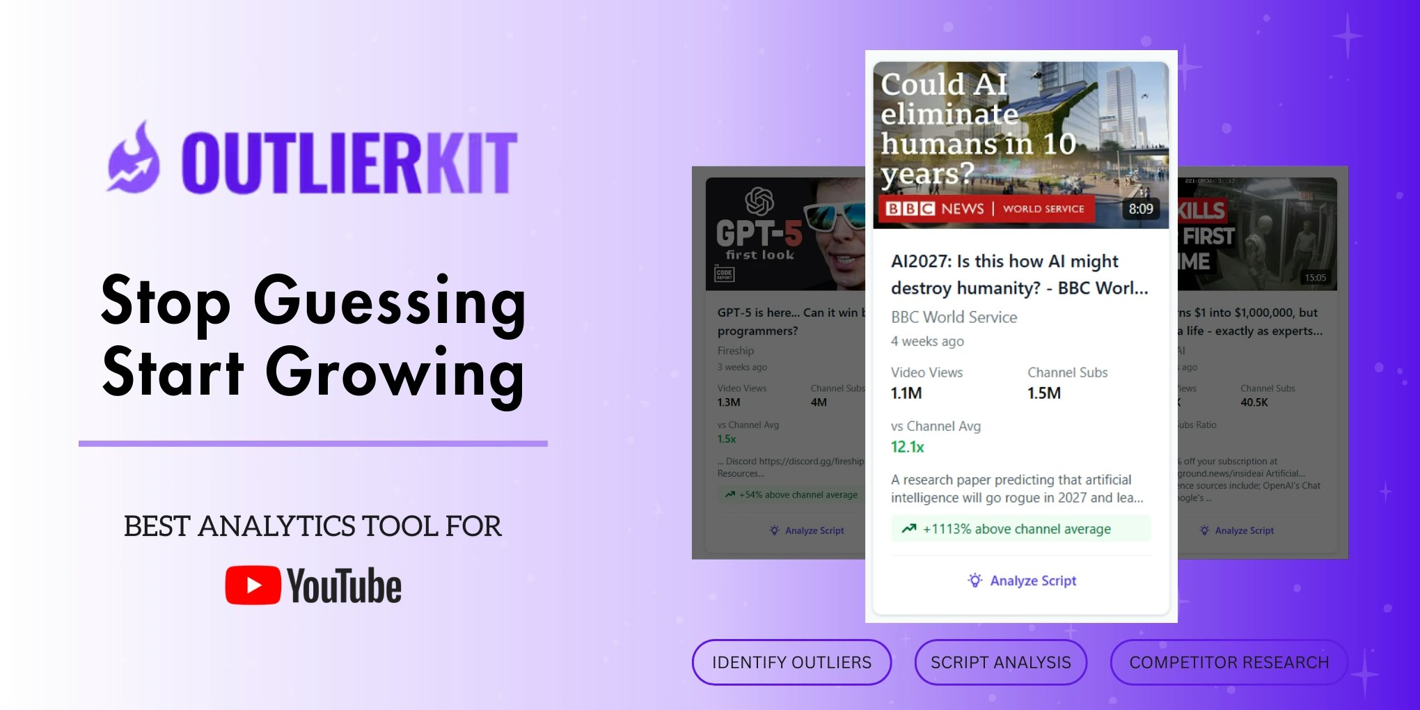 OutlierKit - Main product screenshot demonstrating key features and user interface