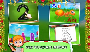 Christmas Preschool Letter Tracing Book Pages gallery image