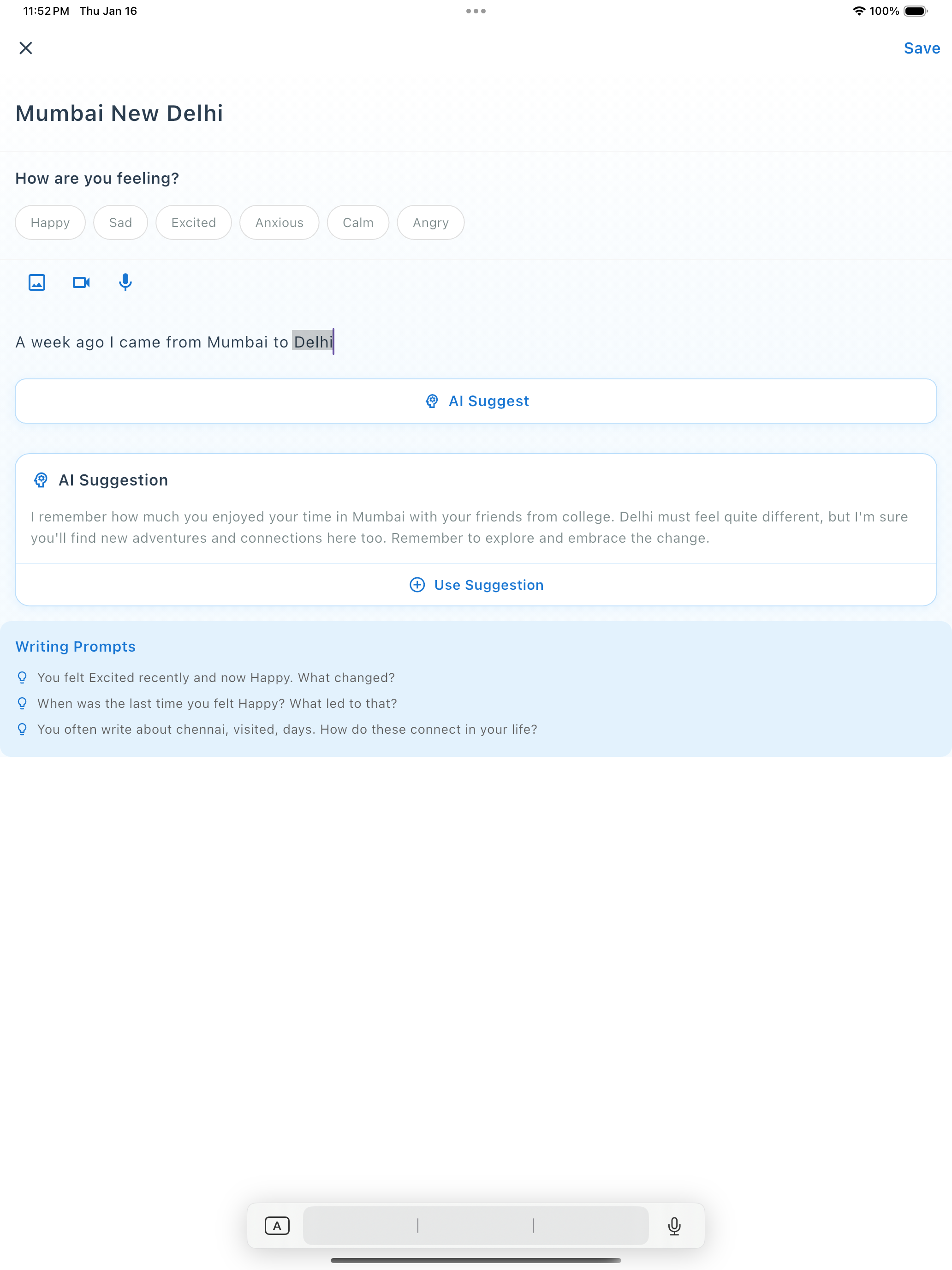 Journal AI Diary gallery image