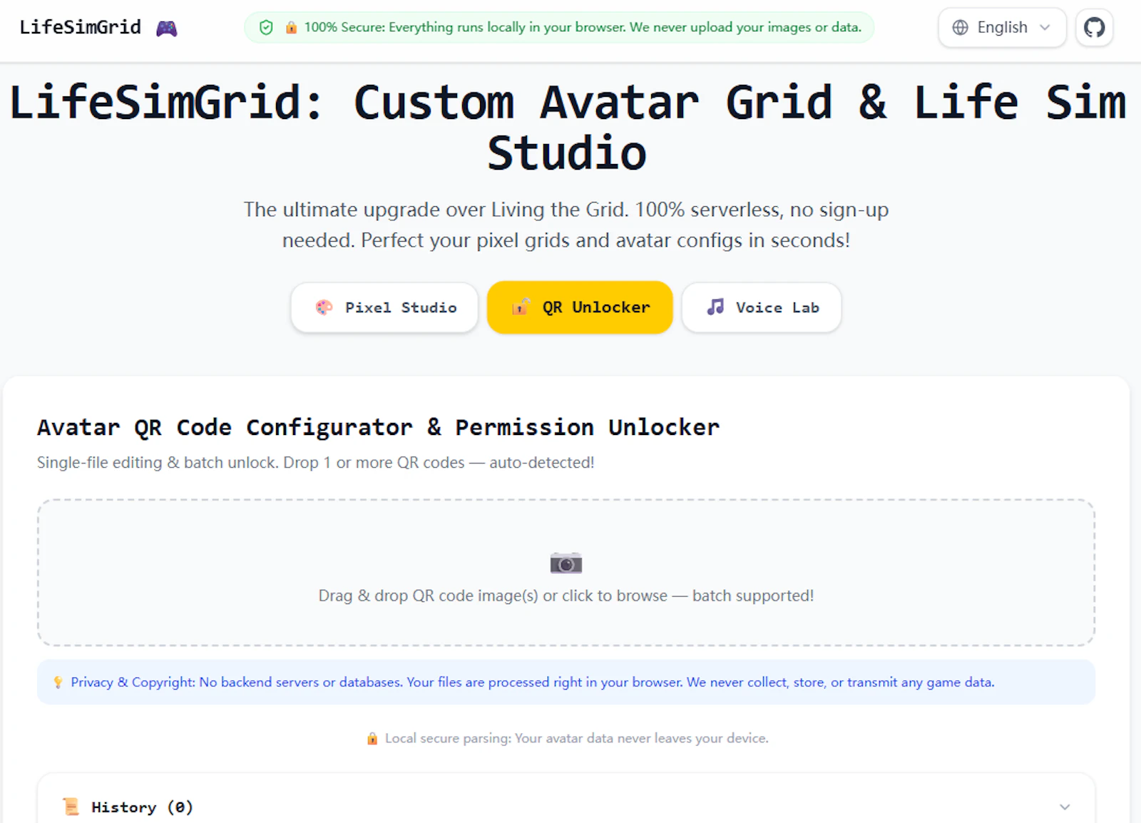 LifeSimGrid screenshot 1