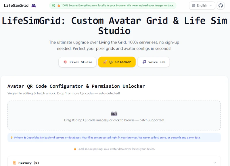 LifeSimGrid screenshot 1