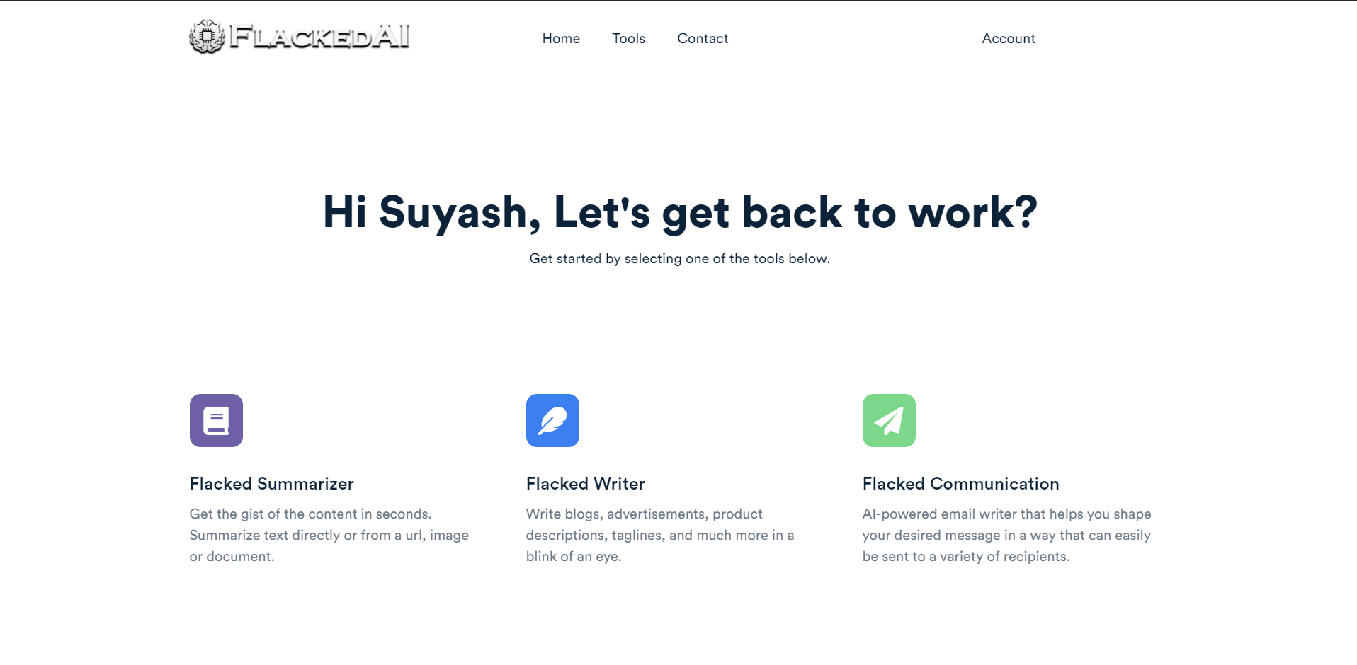 Flacked AI gallery image