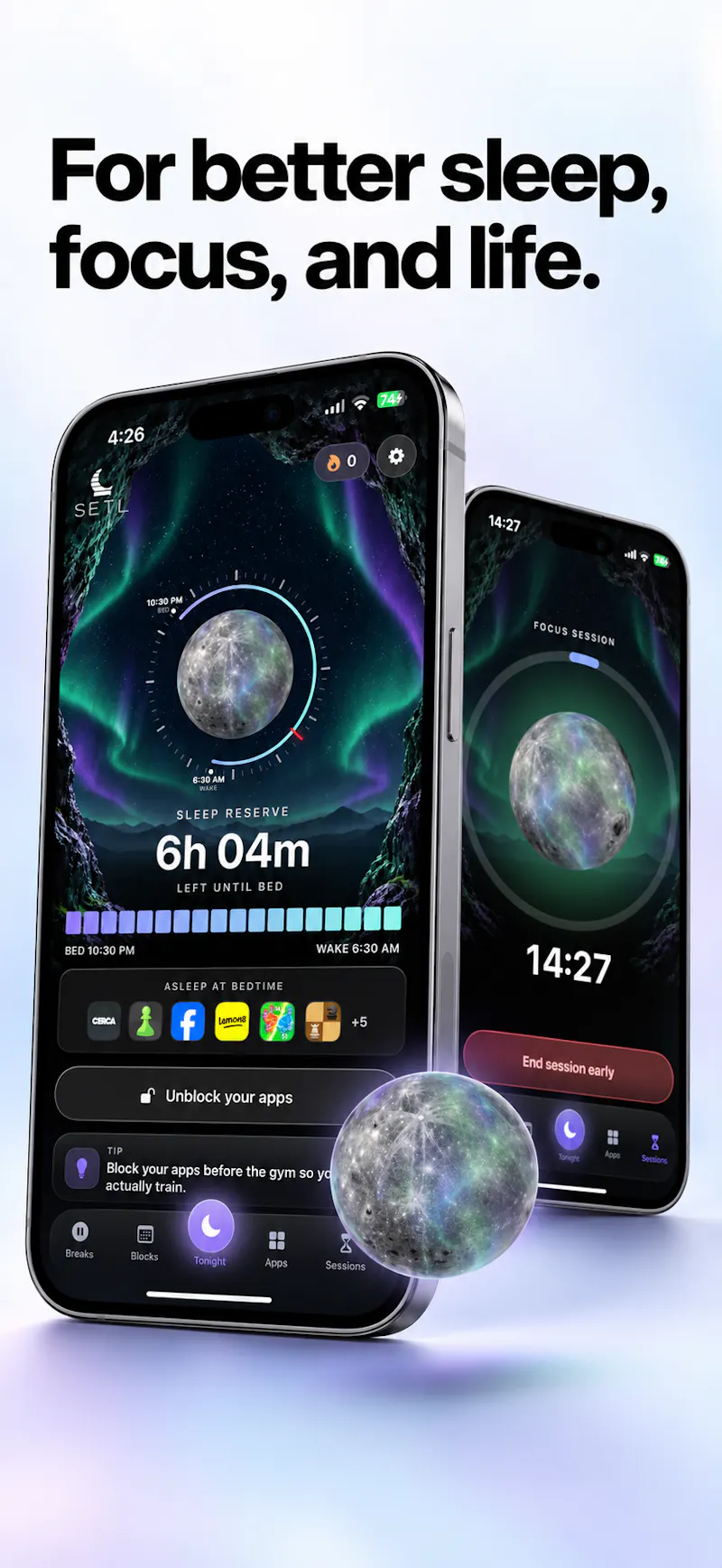 SETL: Focus on Life by Less Screen Time screenshot 2
