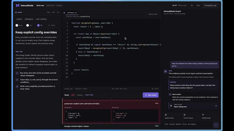 ManualMode screenshot 1 (video preview)