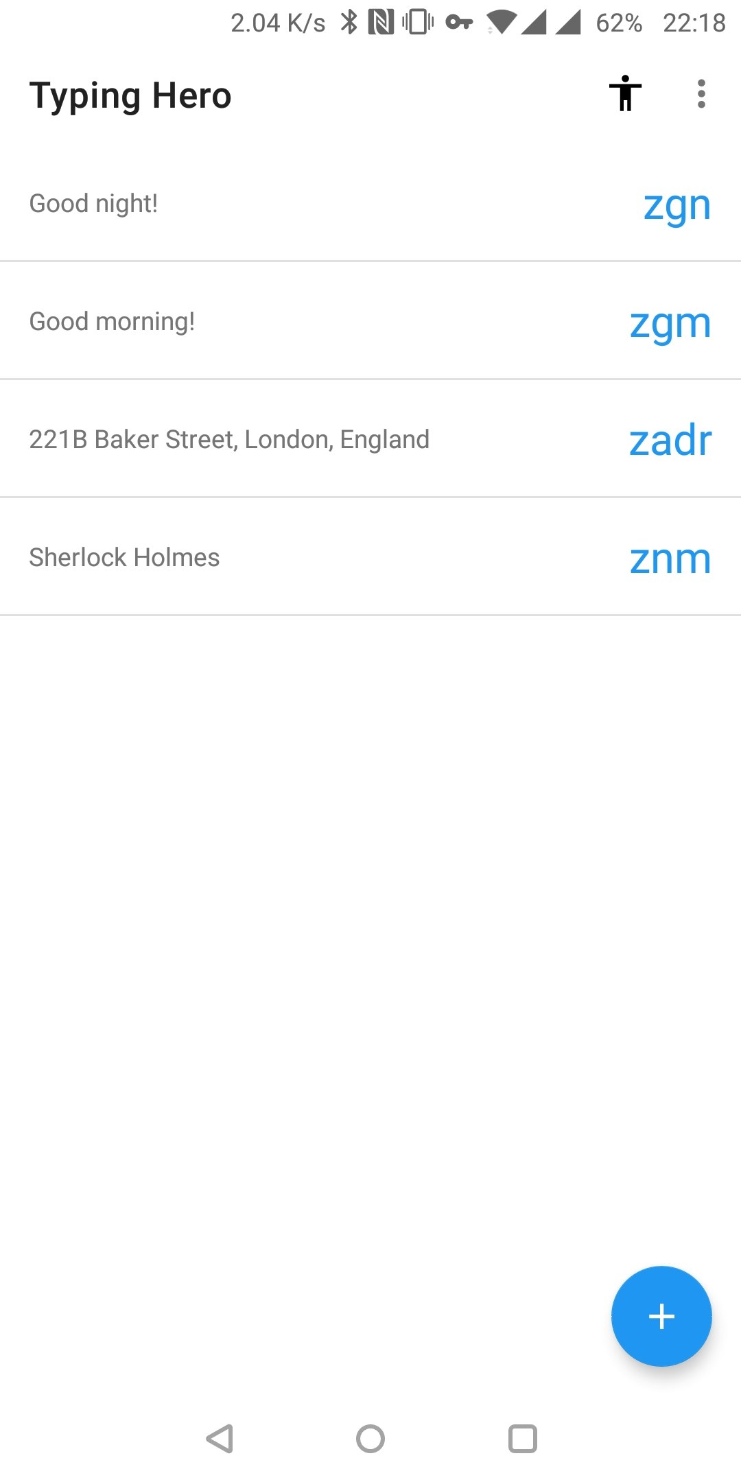 Typing Hero ⚡ Text Expander App for Android gallery image