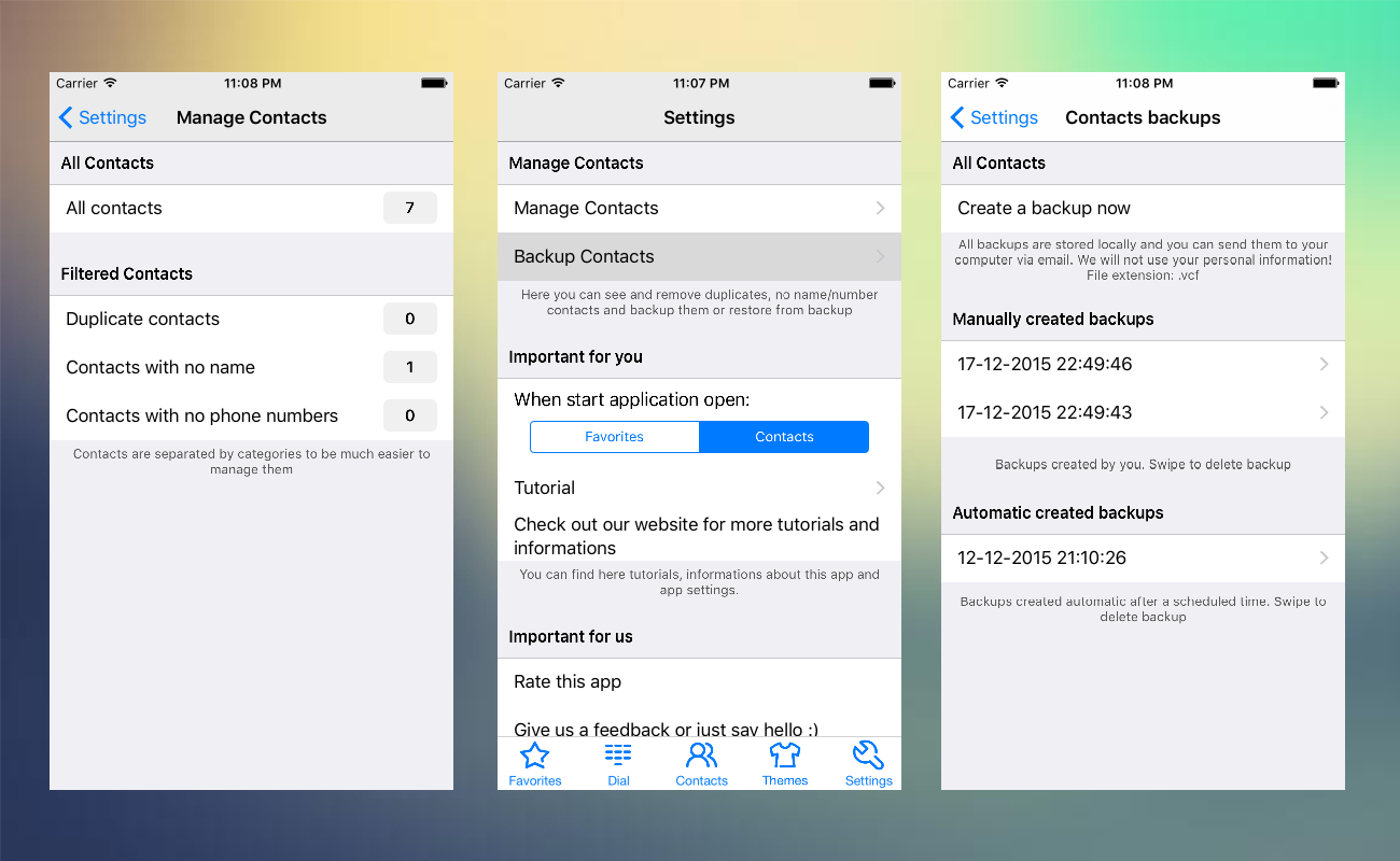 Contacts 2.0 for iPhone (pre-launch) gallery image