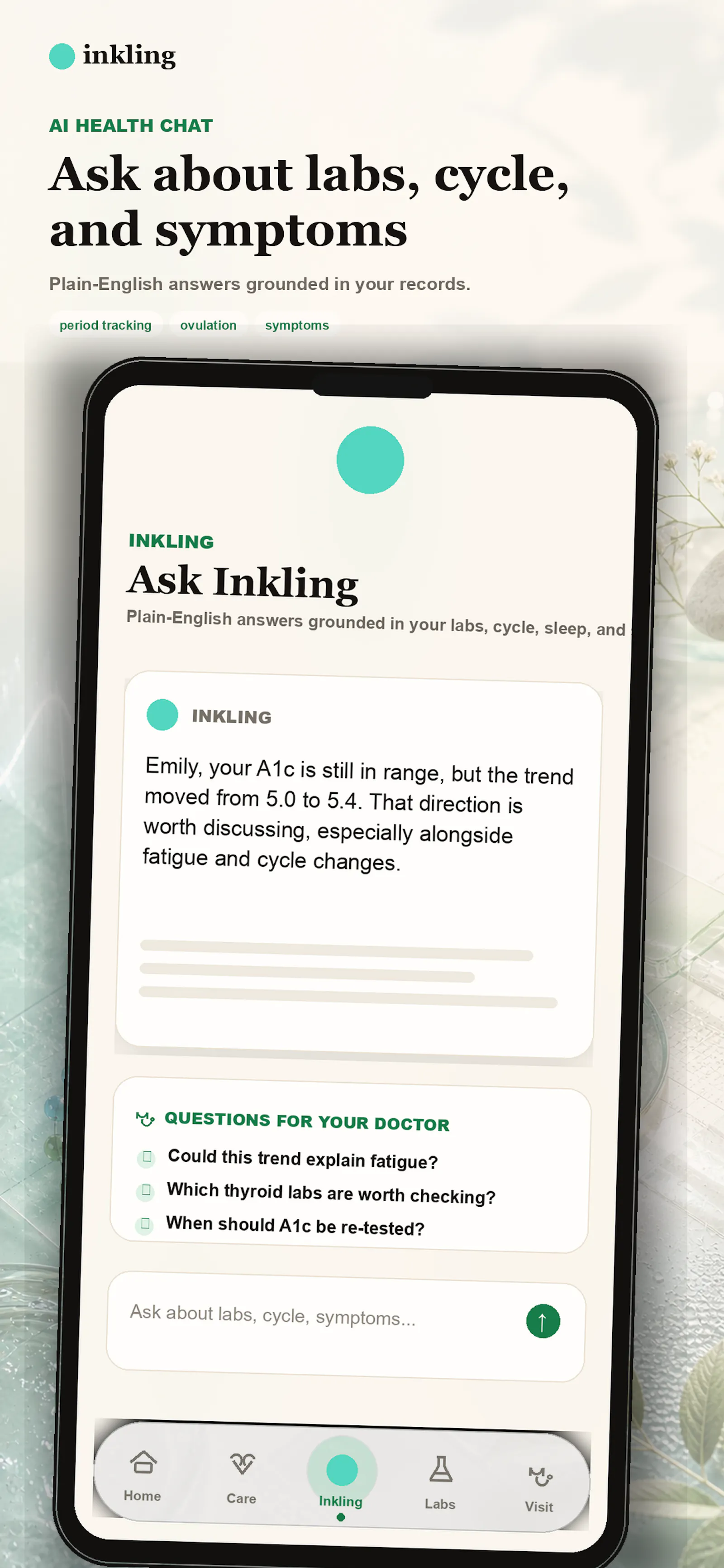 Inkling: Women's Health, Understood screenshot 3